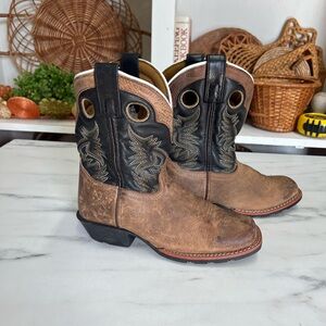 Dan post children’s boots western 3D brown